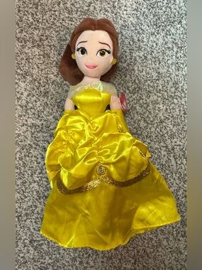 NWT Disney Princess Belle Ty Plush Doll